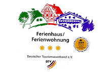 Diese Wohnung wurde mit 3 Sternen vom DTV ausgezeichnet